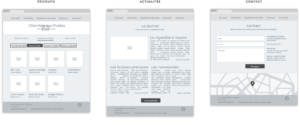 Wireframes Capitaine Smoke