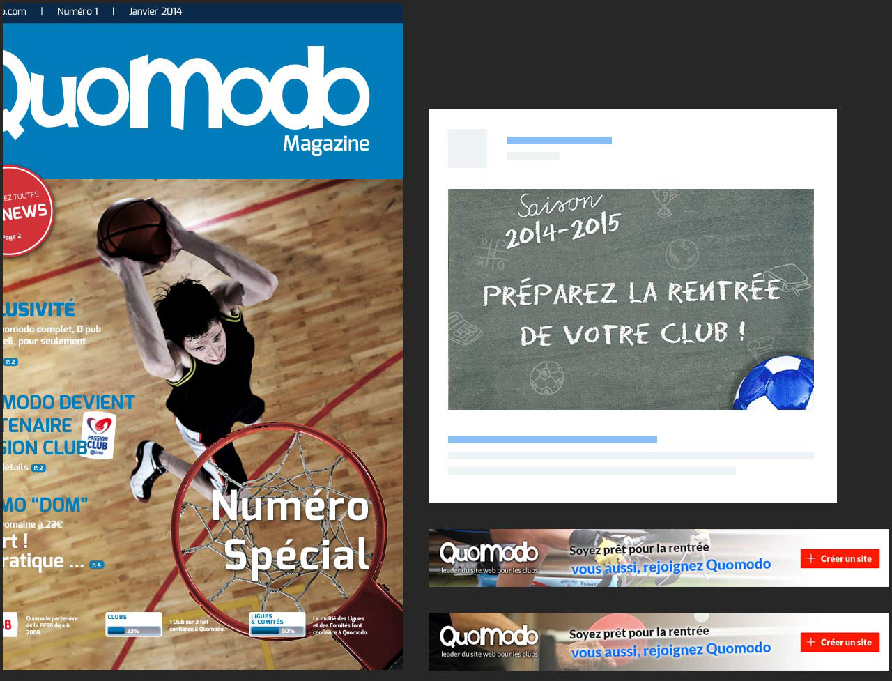 Déclinaisons graphique Quomodo