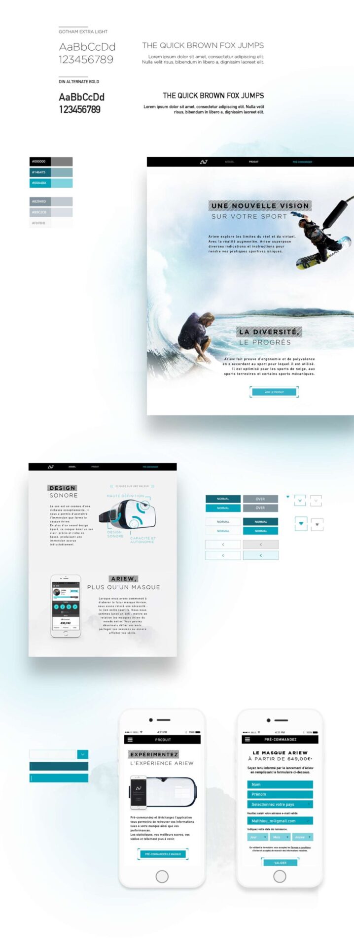 Webdesign Ariew